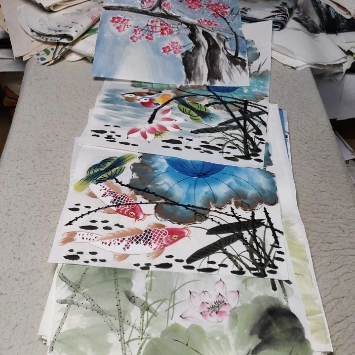 星***海国画国画花鸟花鸟国画