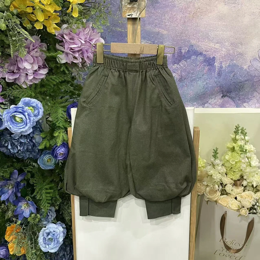 351T军绿裤子4170