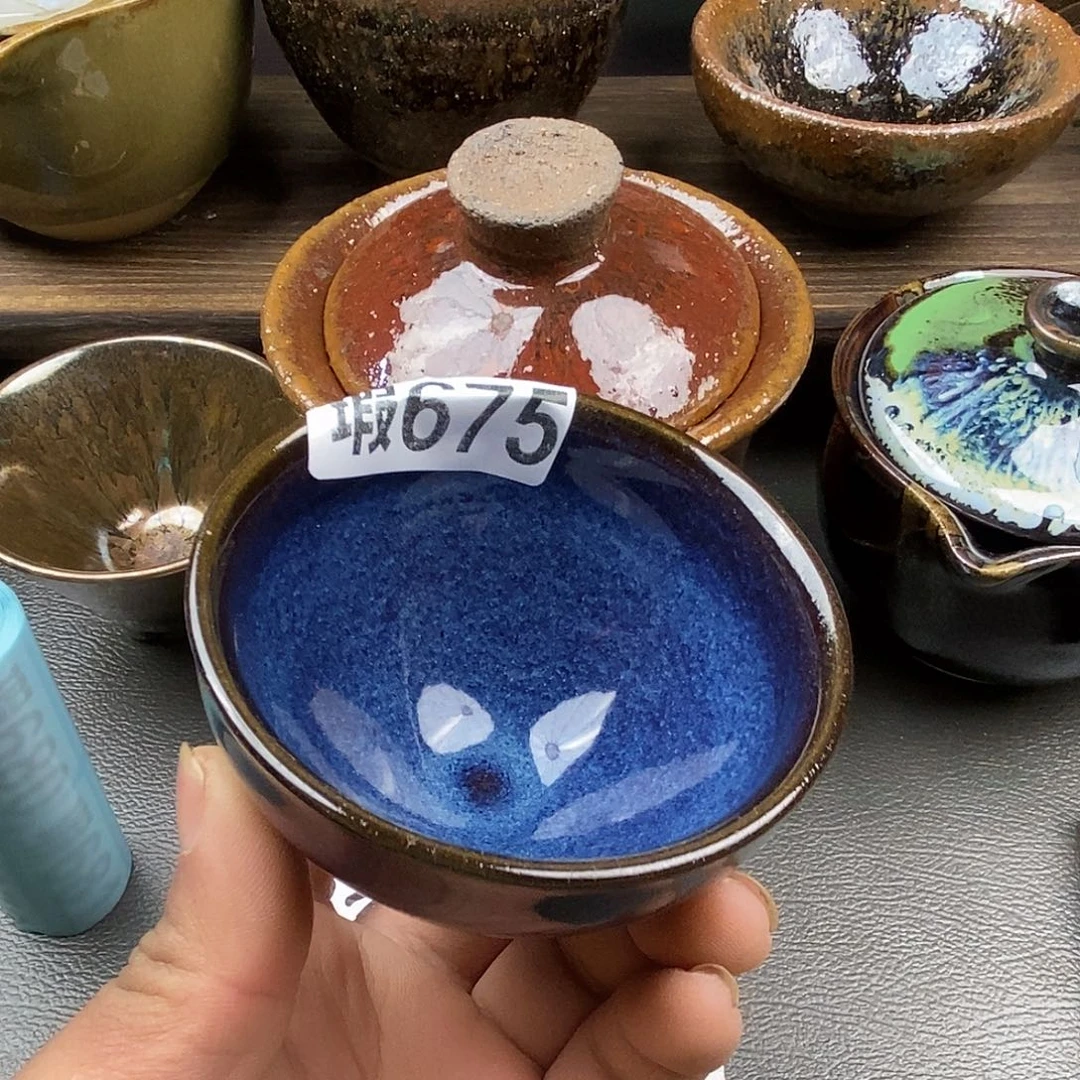 茶盏微瑕建盏主人杯子