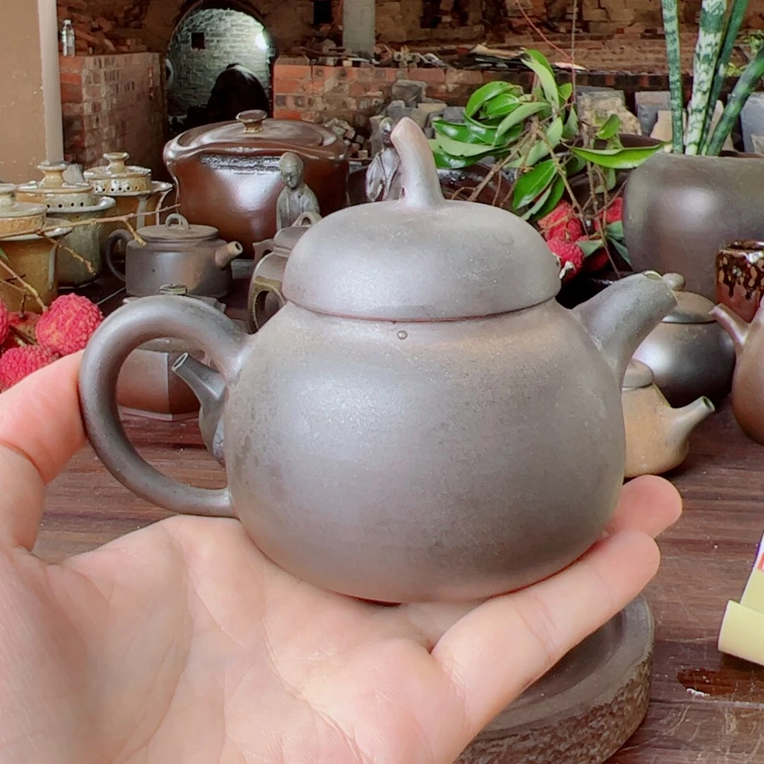 坭兴陶贵台龙窑柴烧茶器A131