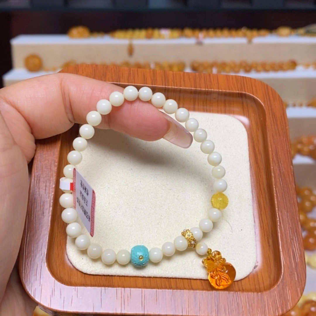 【闪购商品】未镶嵌蜜蜡手链手串