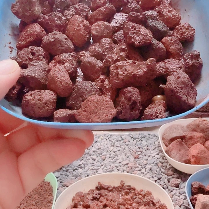 火山石颗粒1到2厘米10斤