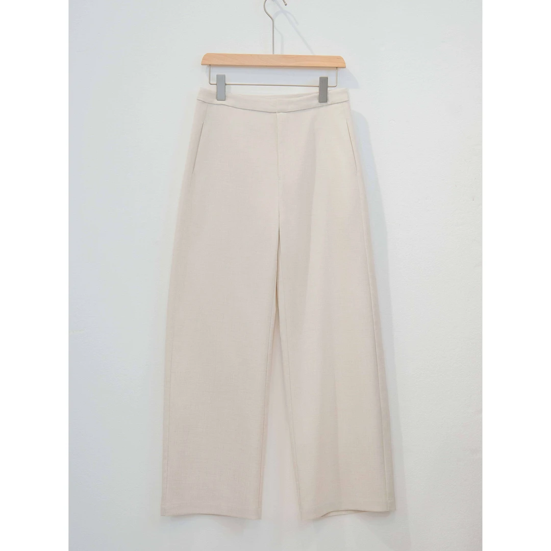 早春季时尚百搭气质休闲简约显瘦直筒裤1259