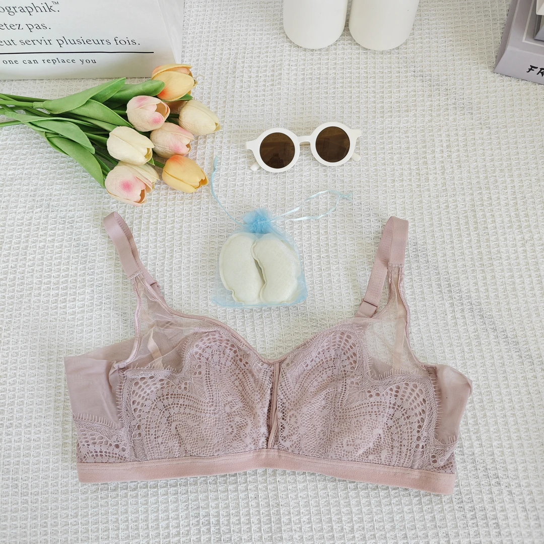 大胸显小！女士轻薄透气性感兔耳朵文胸316