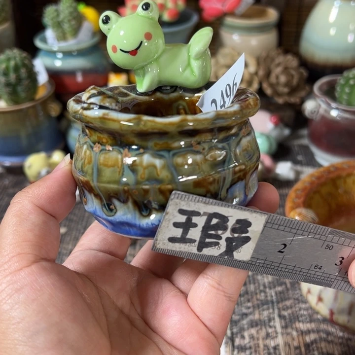 口5 手工花盆满30包邮