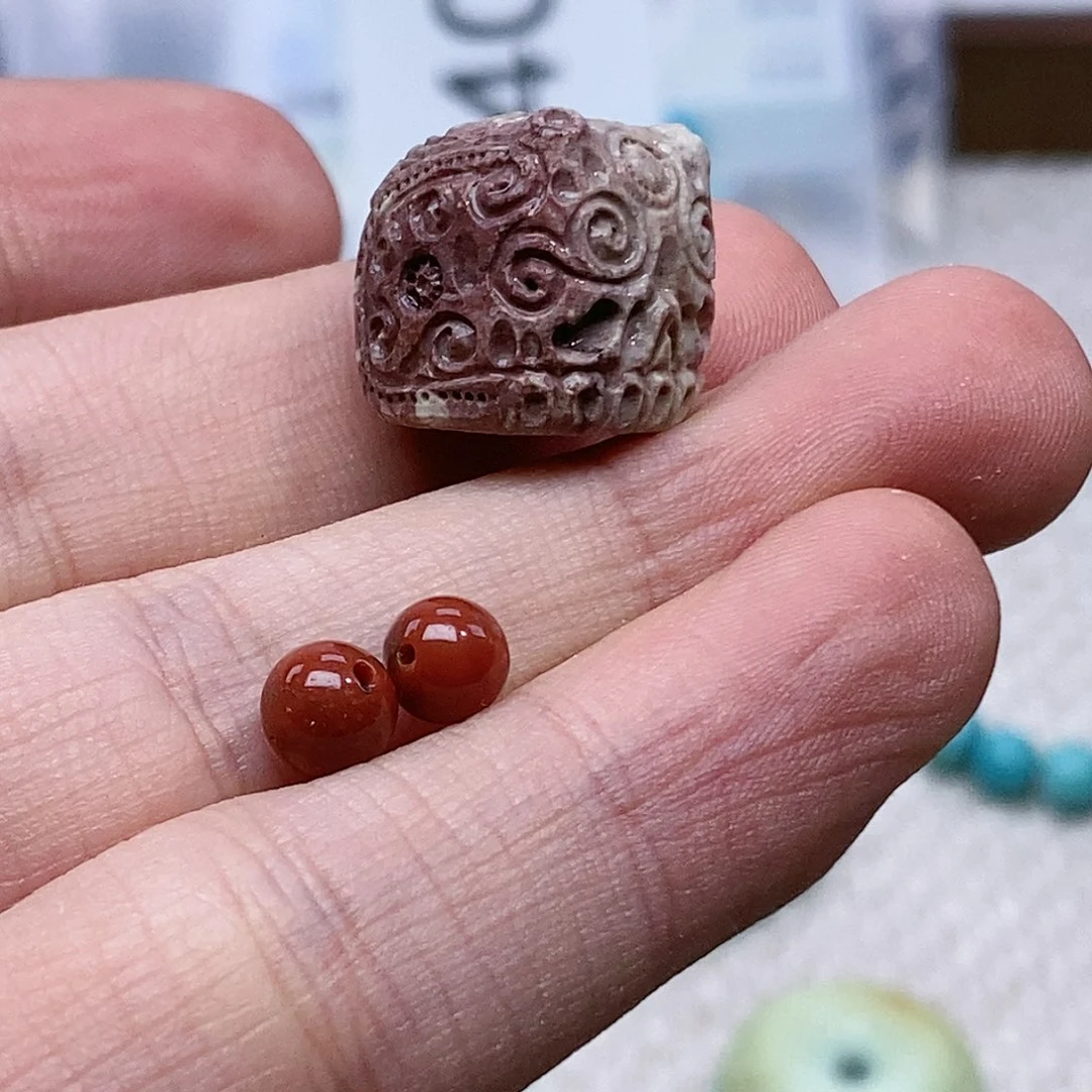 【闪购商品】未镶嵌127南红玛瑙咩****o
