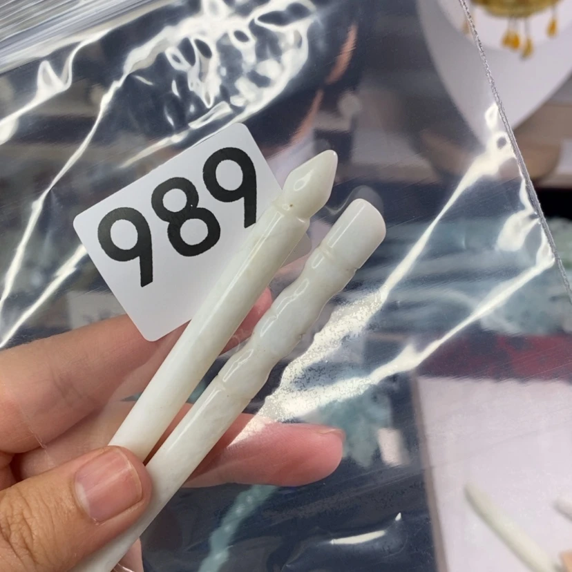 【闪购商品】岫玉发饰未镶嵌飞*云