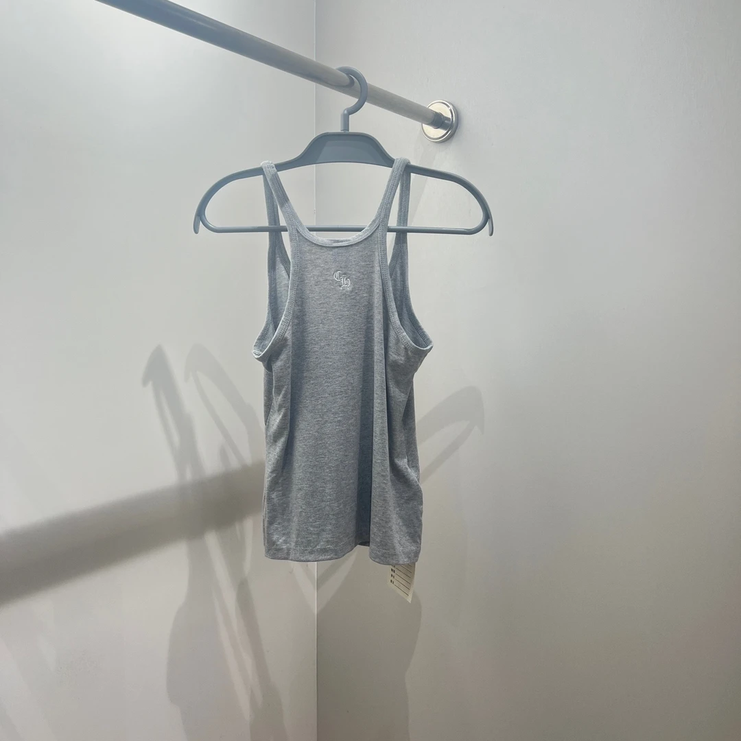 99新 Chrome Hearts/克罗心 CC018 克罗心刺绣背心 M码 粘胶纤维