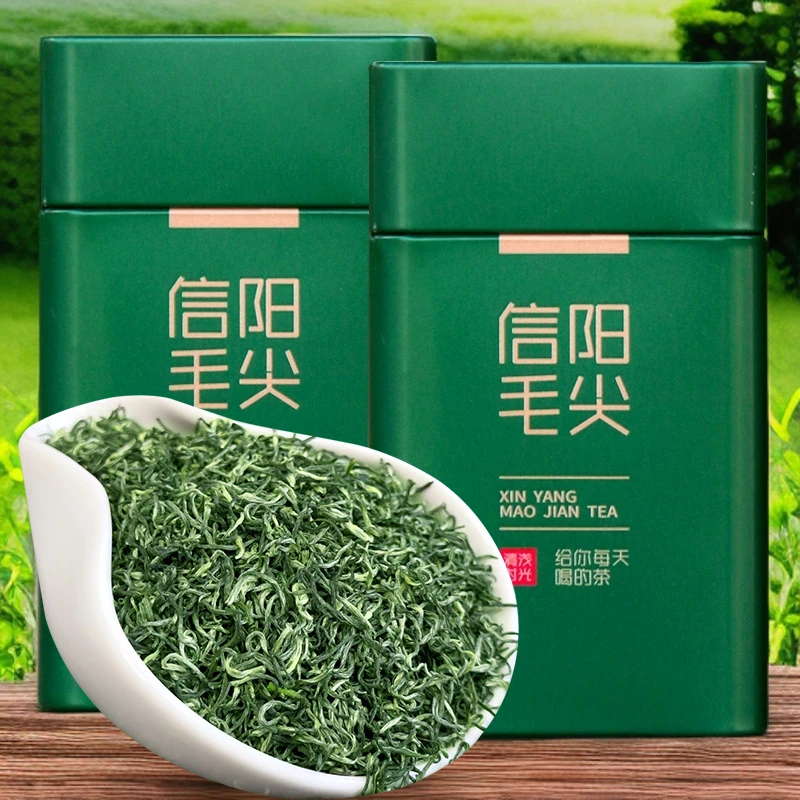 信阳毛尖2024春茶特级嫩芽新茶正宗官方旗舰店浓香型耐泡茶叶绿茶