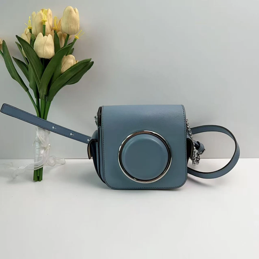 95新 MICHAEL KORS/迈克高仕 迈克高仕蓝色百搭单肩包