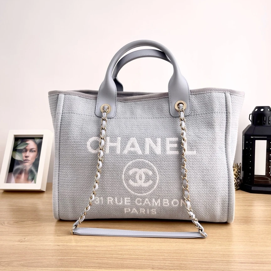 95新 Chanel/香奈儿 沙滩包/单肩包/7177