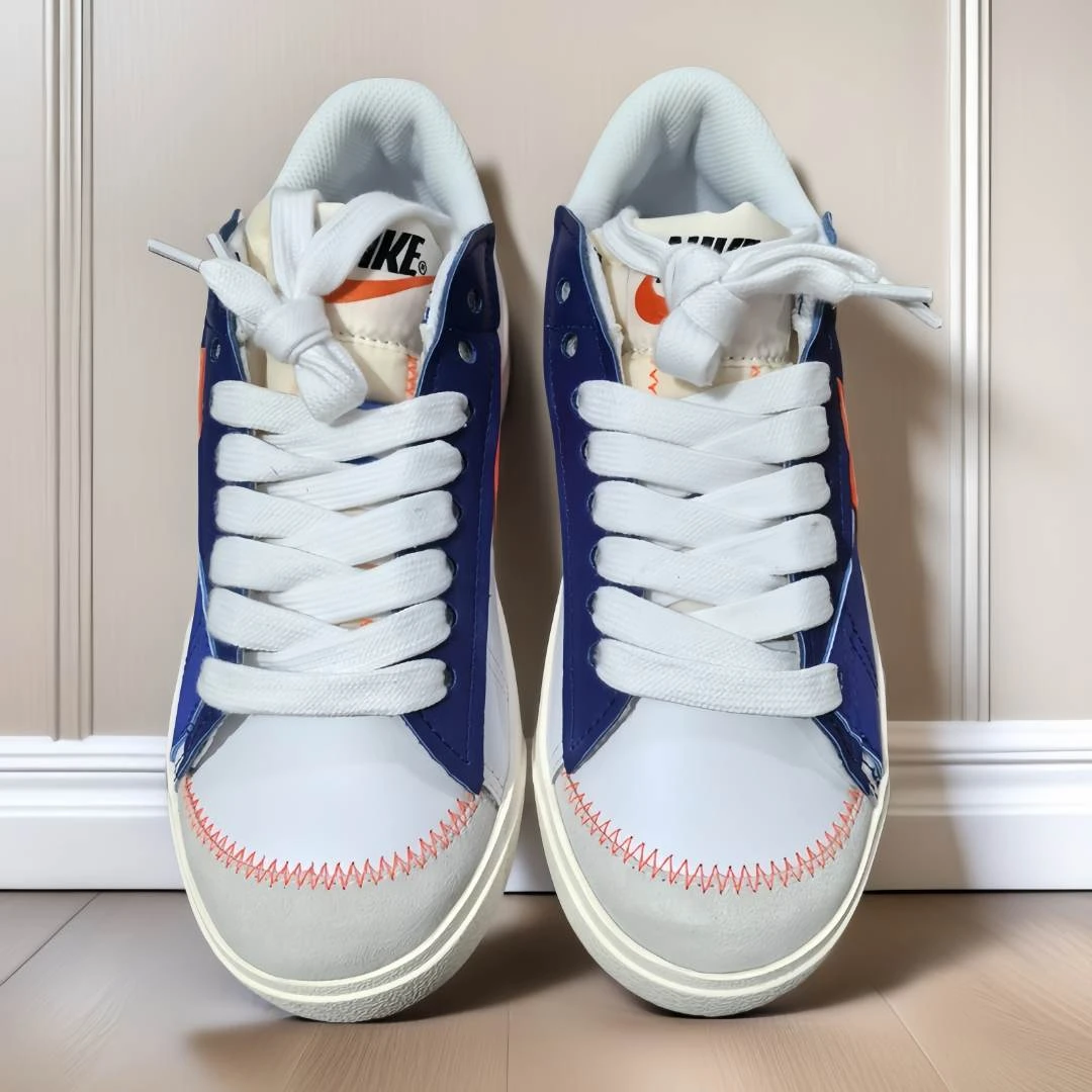 尊泽Zunze撤柜断色断码新款开拓蛇年限定板鞋7