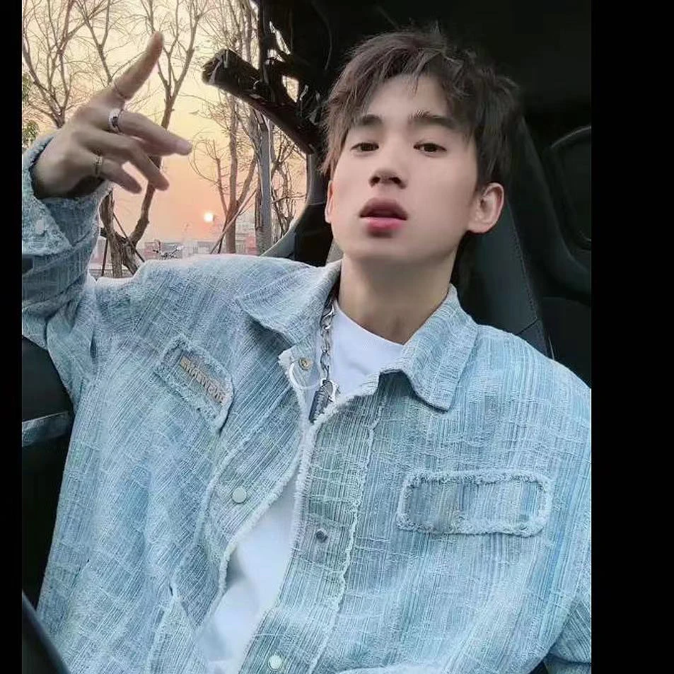 聪明陈设计感复古小香风夹克潮牌街头百搭休闲情侣外套