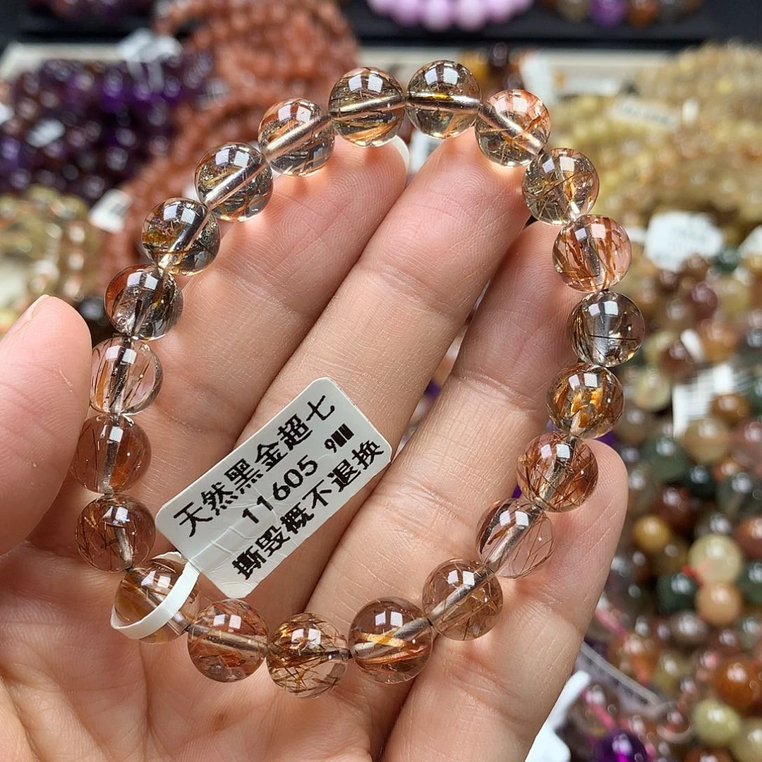 水晶手链未镶嵌，，