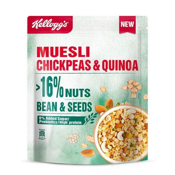 家乐氏(Kellogg's) 鹰嘴豆藜麦高纤麦片 1000g