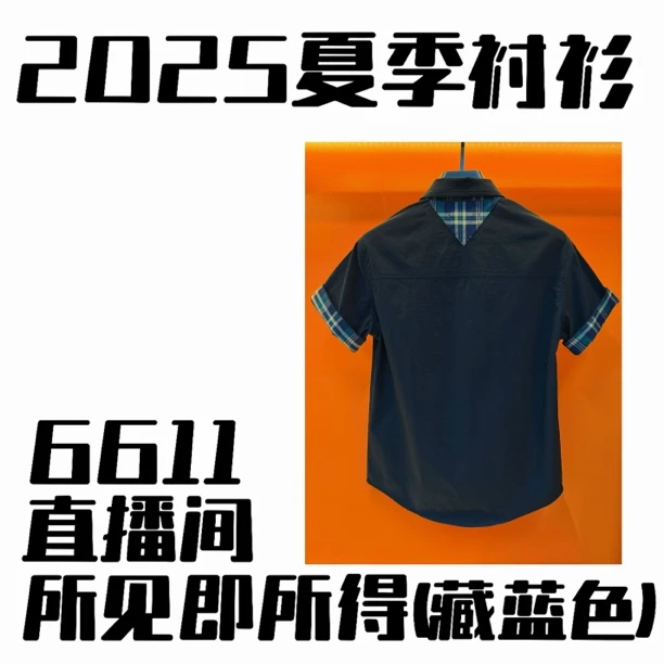 夏季新款首发高奢百搭衬衫短袖【菜心专属】