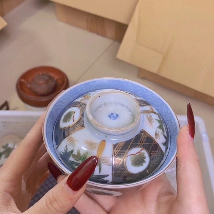 精美家用盖碗一客
