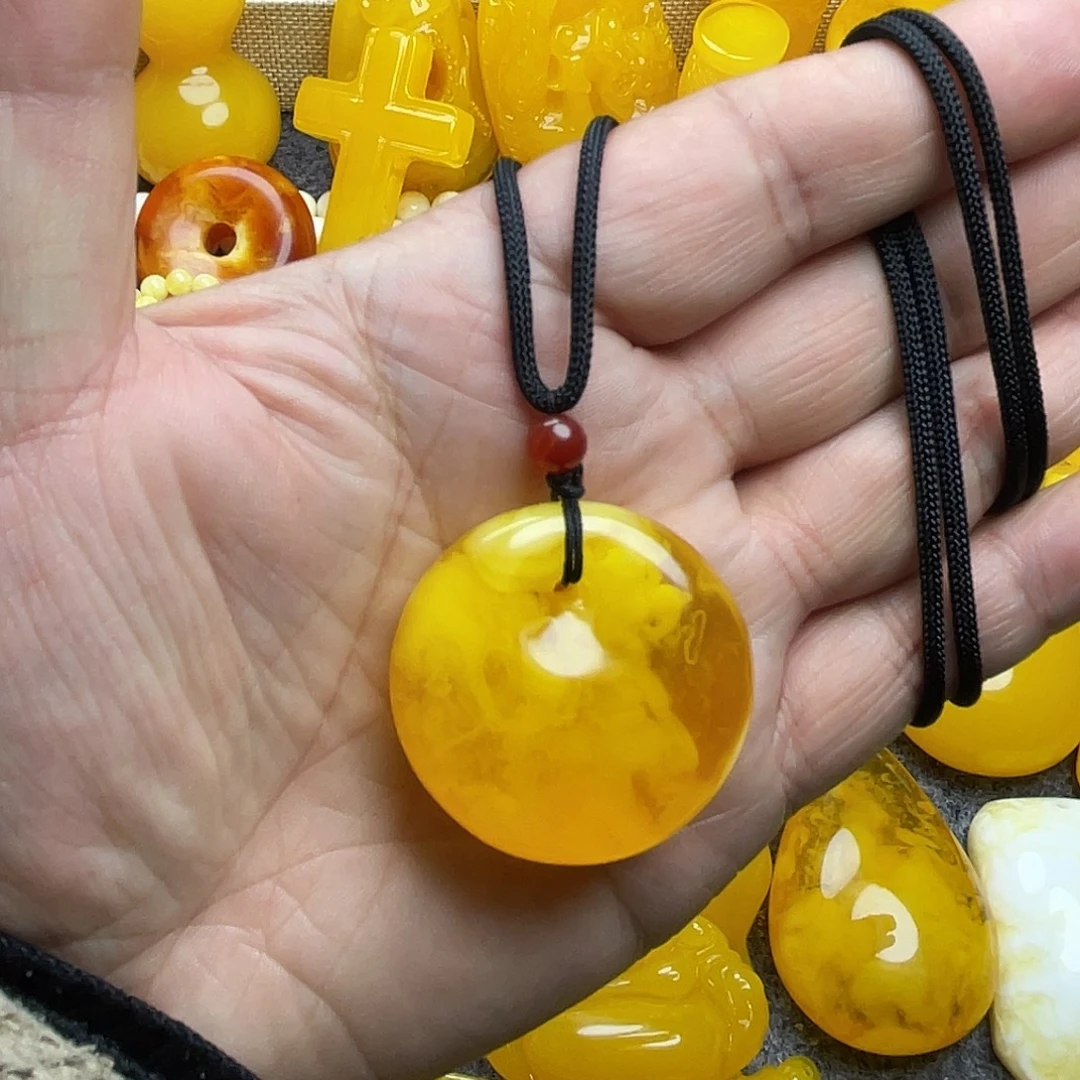 非金属平安扣 公主扣 俄罗斯新蜜