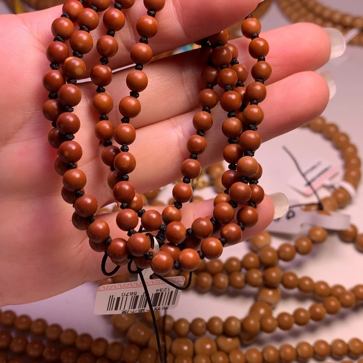 吊坠橄榄核核尖圆珠108