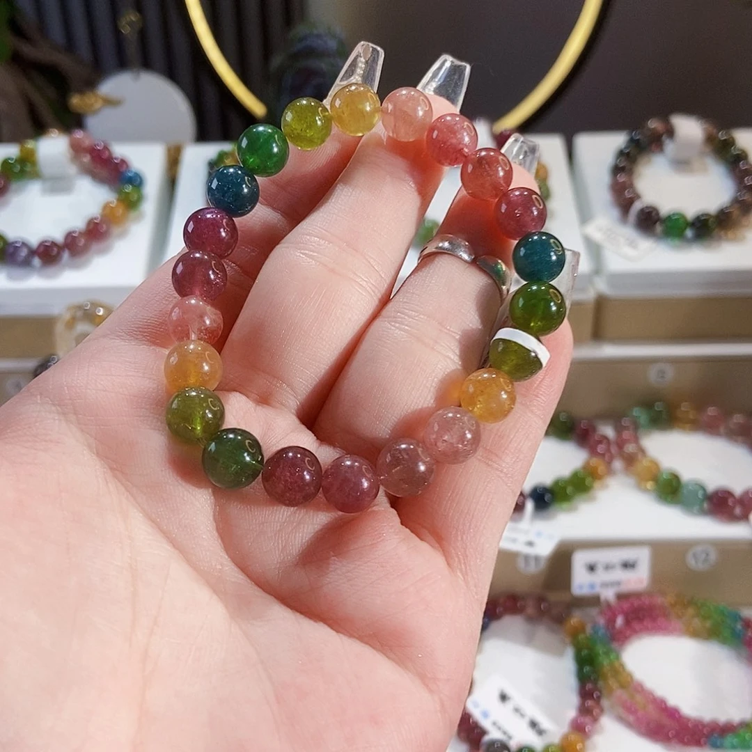 手串未镶嵌碧玺G2064单圈颜色微差发1