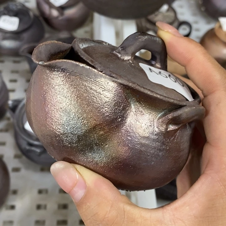 ****吖柴烧裸烧纯手工制作瑕