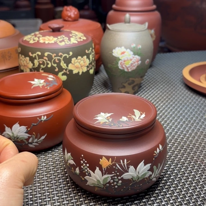 茶叶罐紫砂中高端紫砂茶叶罐