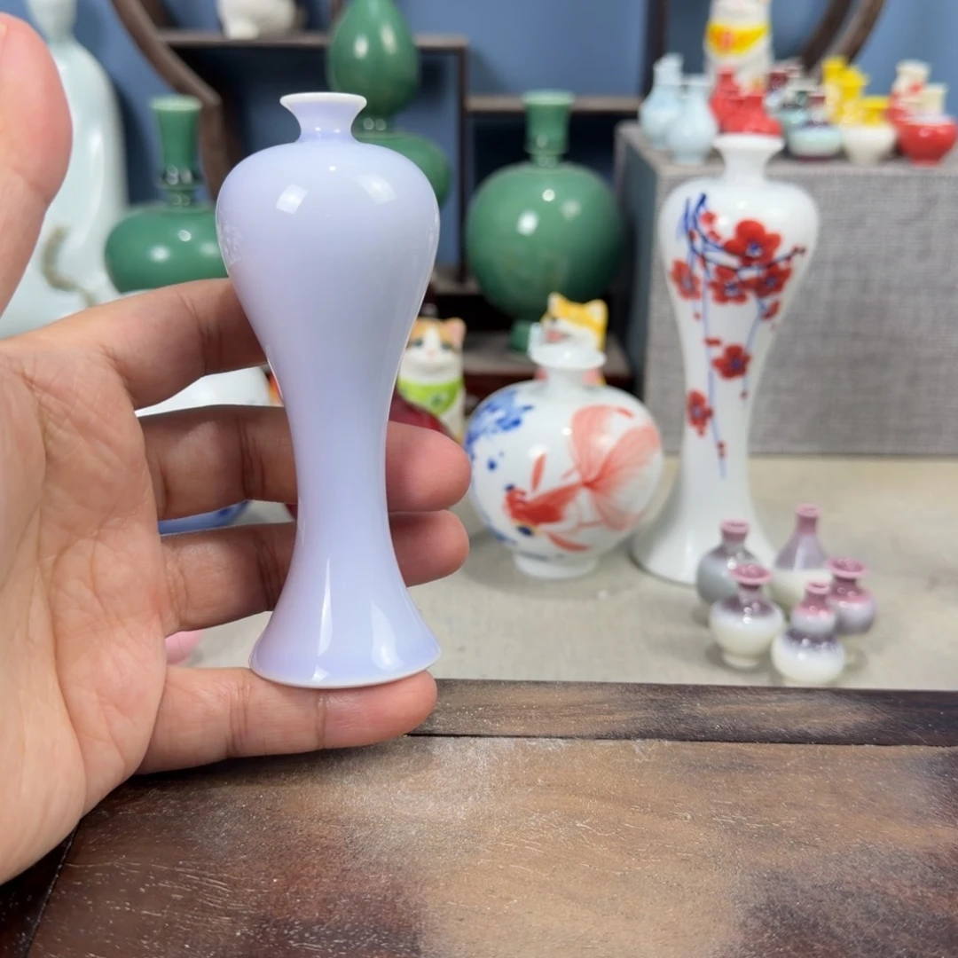 陶瓷手工小花器摆件