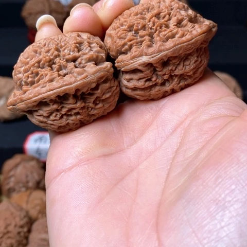 脚***村文玩核桃蒜头尺寸35