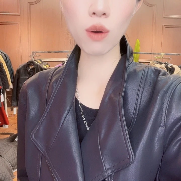 90……115斤皮外套，
