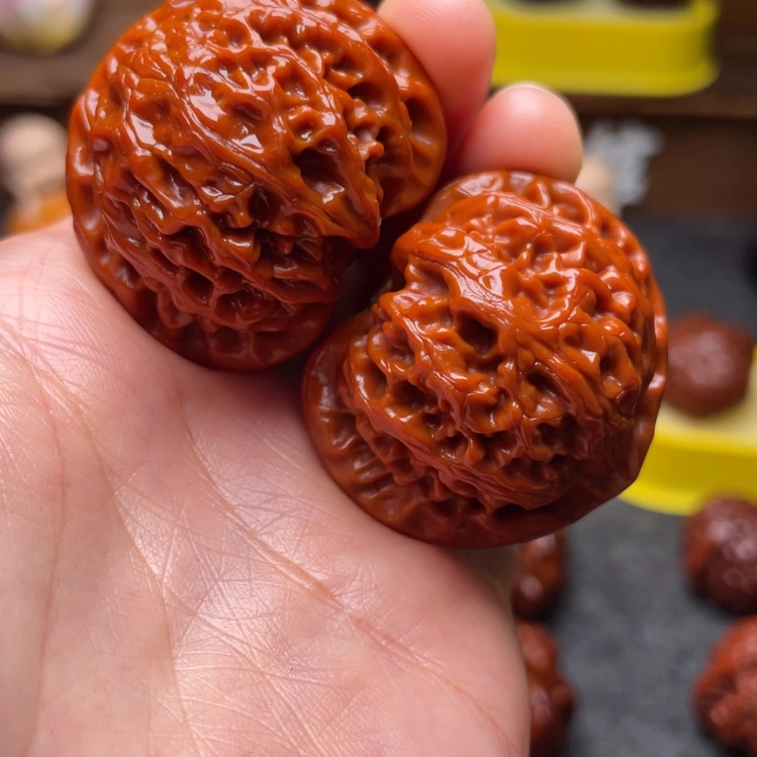 文玩核桃吊坠文玩核桃 手把件 宫灯 41