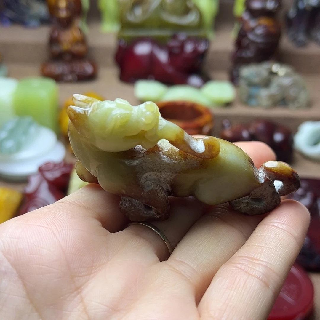 白玉菩提吊坠89。。