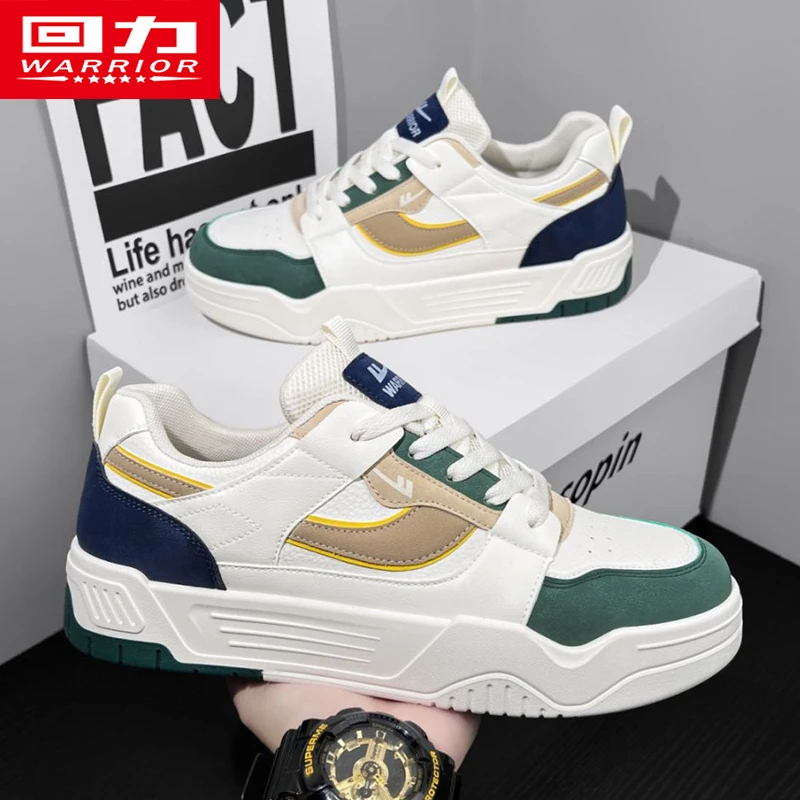 回力男鞋厚底小白鞋男款2025新款夏季休闲板鞋男款软底运动鞋子男