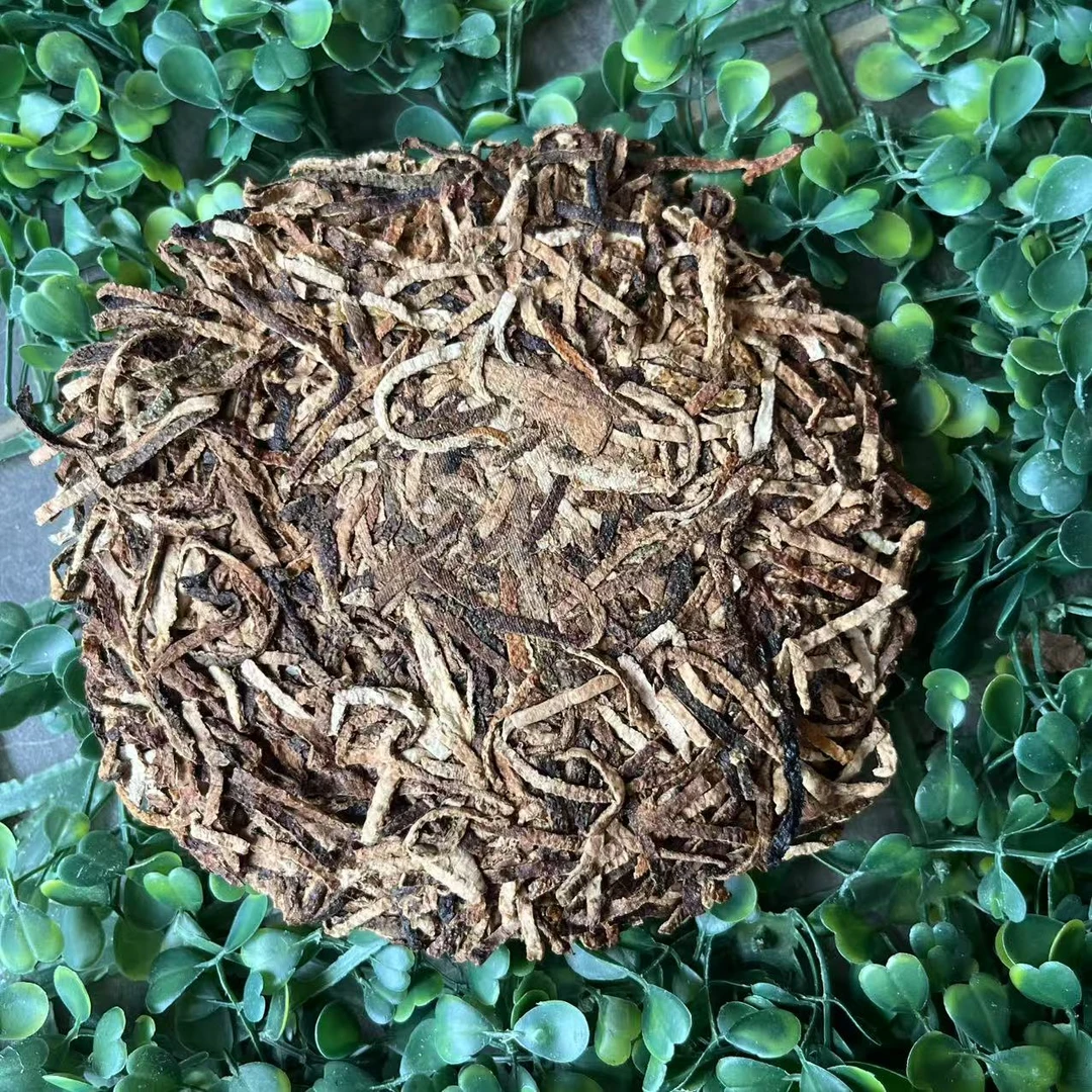 雨腾古茶 “菩提万XS”菩提本M参陈皮丝饼200g/饼（6月12）