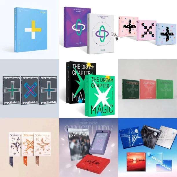 【现货包邮】TXT旧专合集画册 全新未拆 全新未拆 默认出厂运输瑕