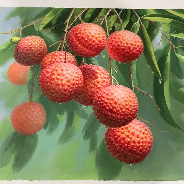 油画50*60手绘油画2