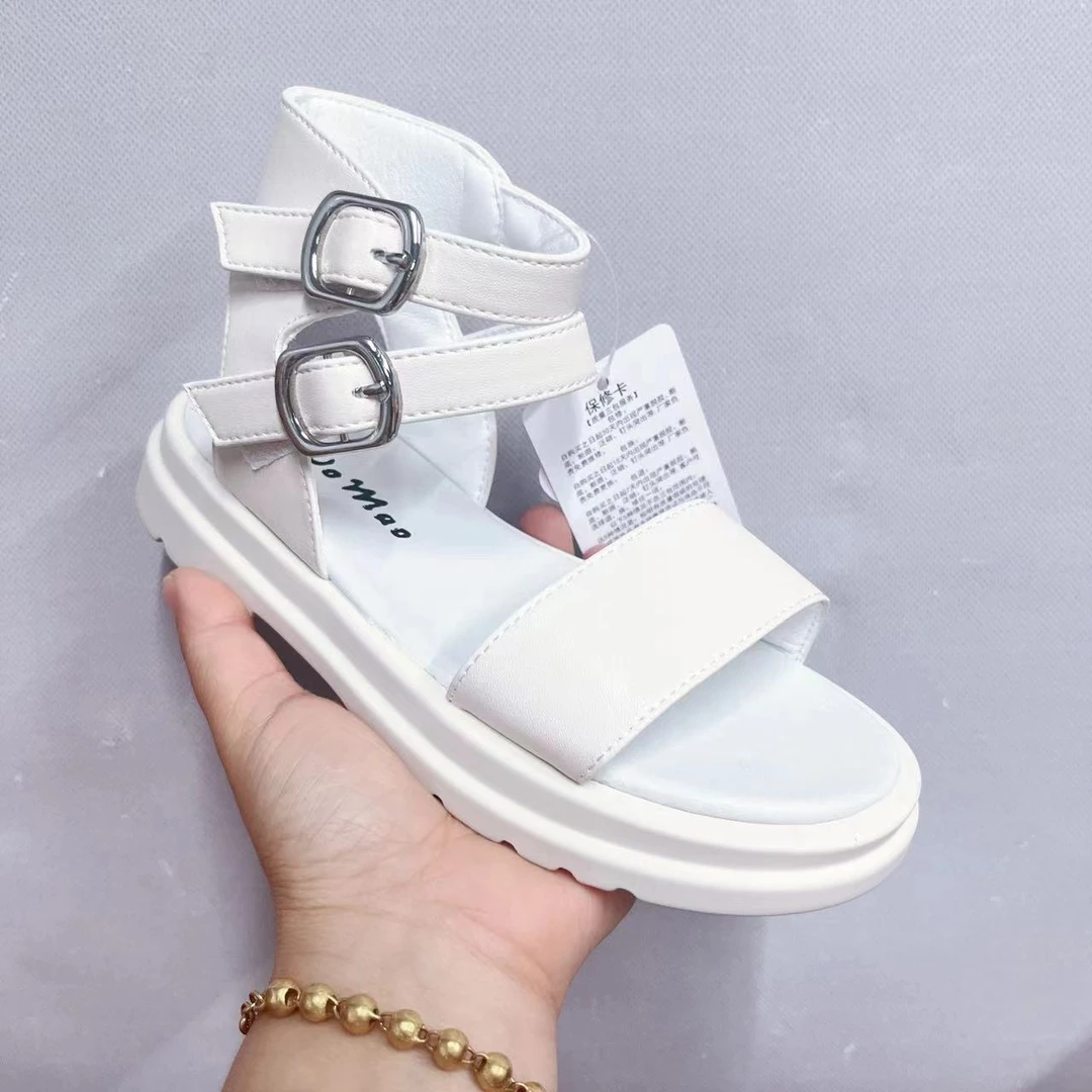 女宝中大童夏季罗马凉鞋休闲凉鞋3165（北中凉鞋）