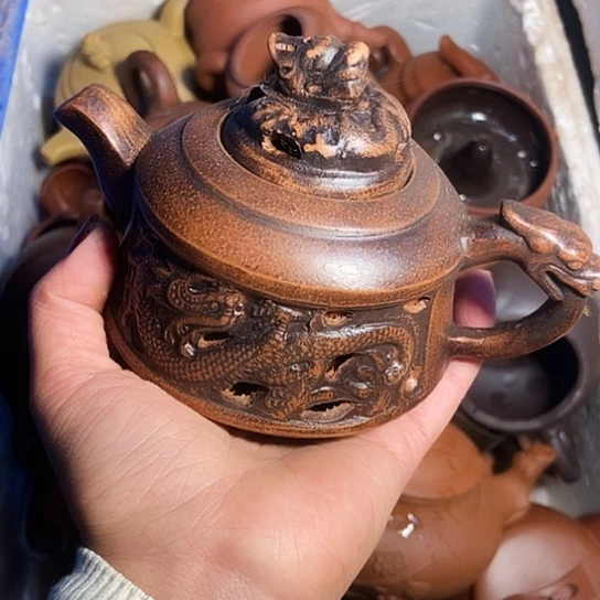 茶壶紫砂全手工制作宜兴紫砂壶