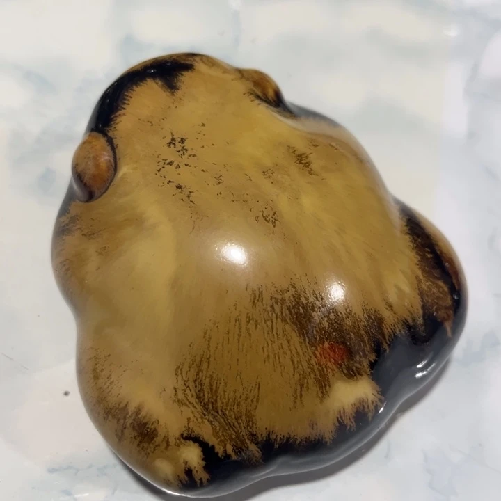 瓷片七厂窑变金蟾