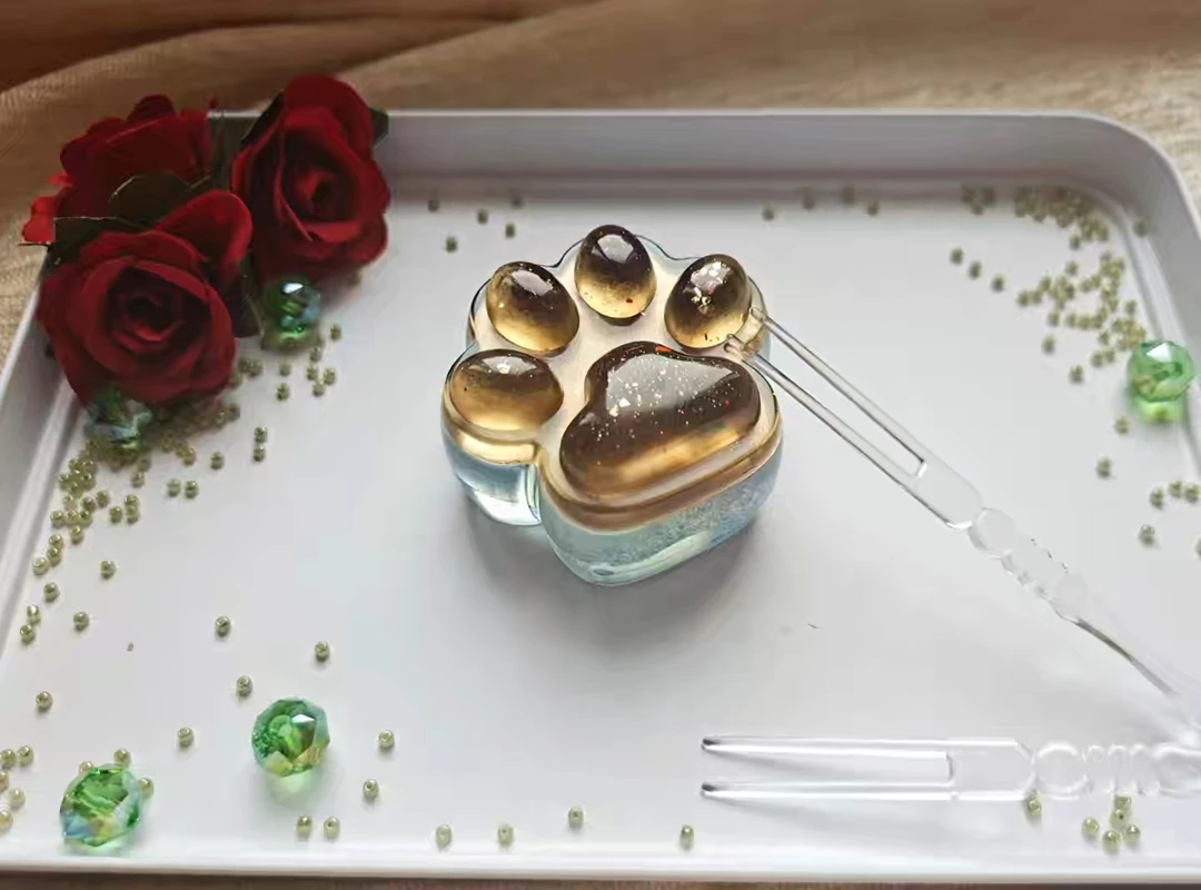 抖抖的手工制作猫爪虎爪钥匙扣