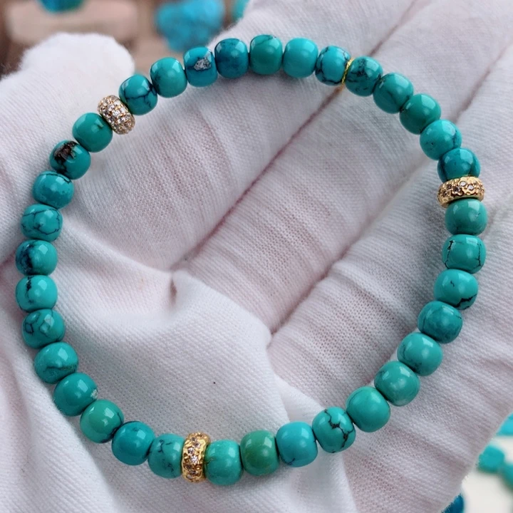 绿松石未镶嵌挂件