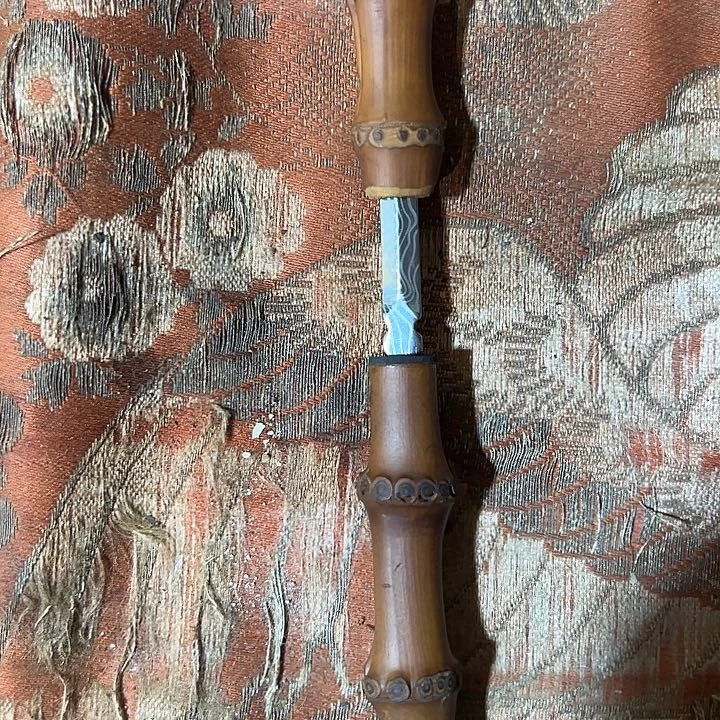 D***i竹中古工艺品摆件