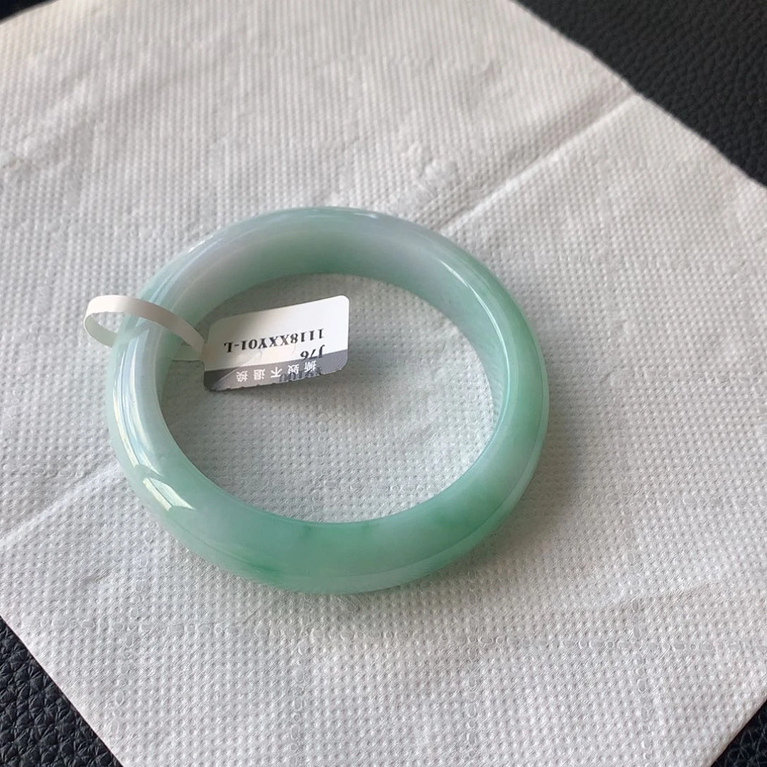 翡翠未镶嵌手镯25号