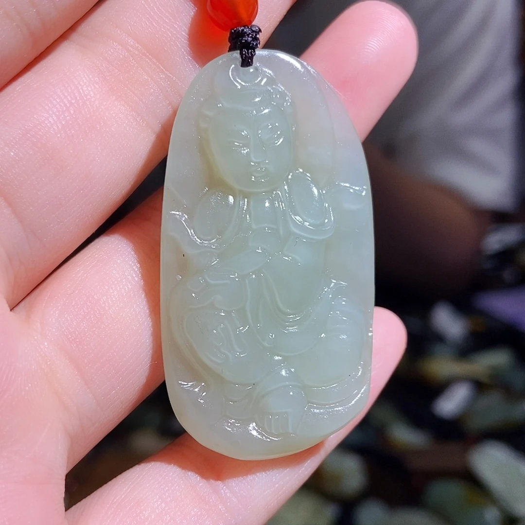颈饰未镶嵌和田玉