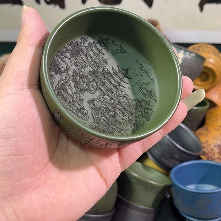 茶杯紫砂全手工紫砂主人杯
