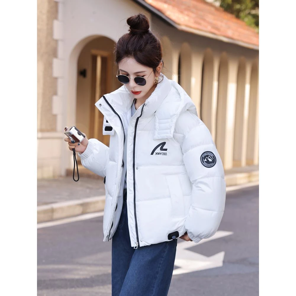 短款时尚保暖棉服女秋冬百搭防风休闲棉袄外套韩版加厚小个子棉衣