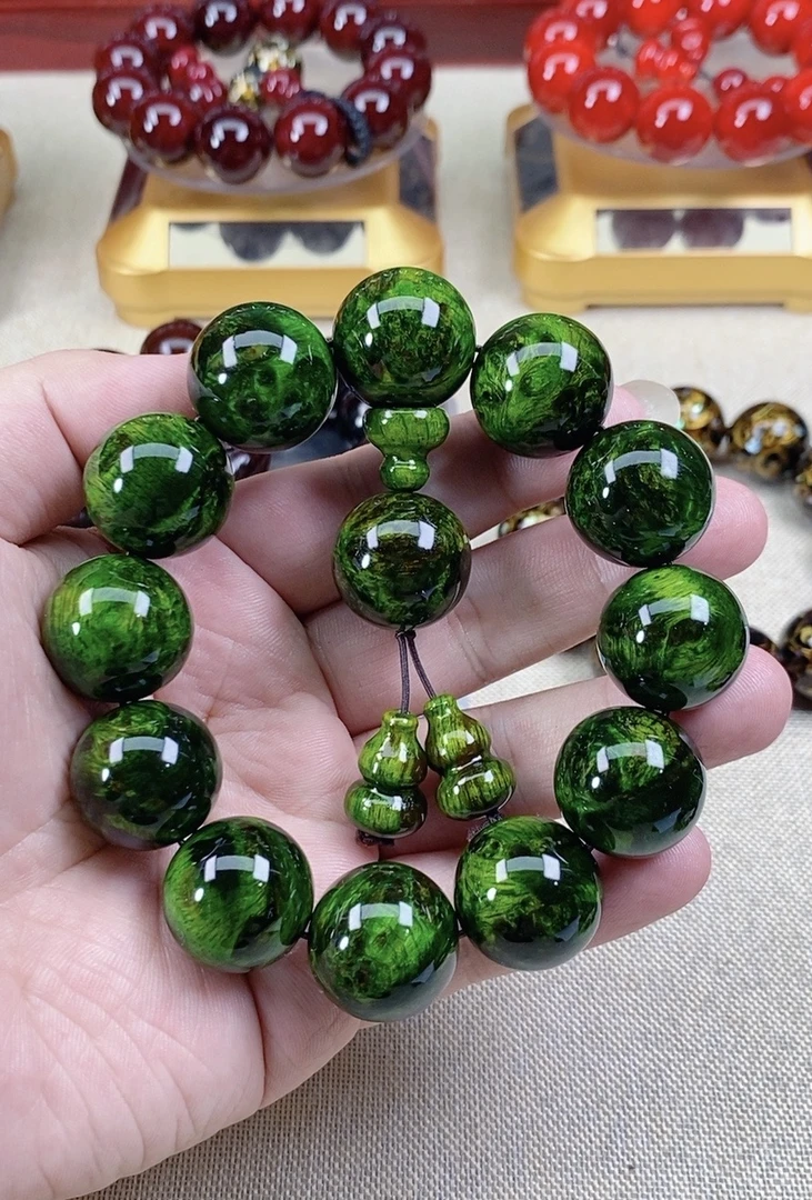 2.0水墨丹青帝王琥 珀木留疤料+礼盒