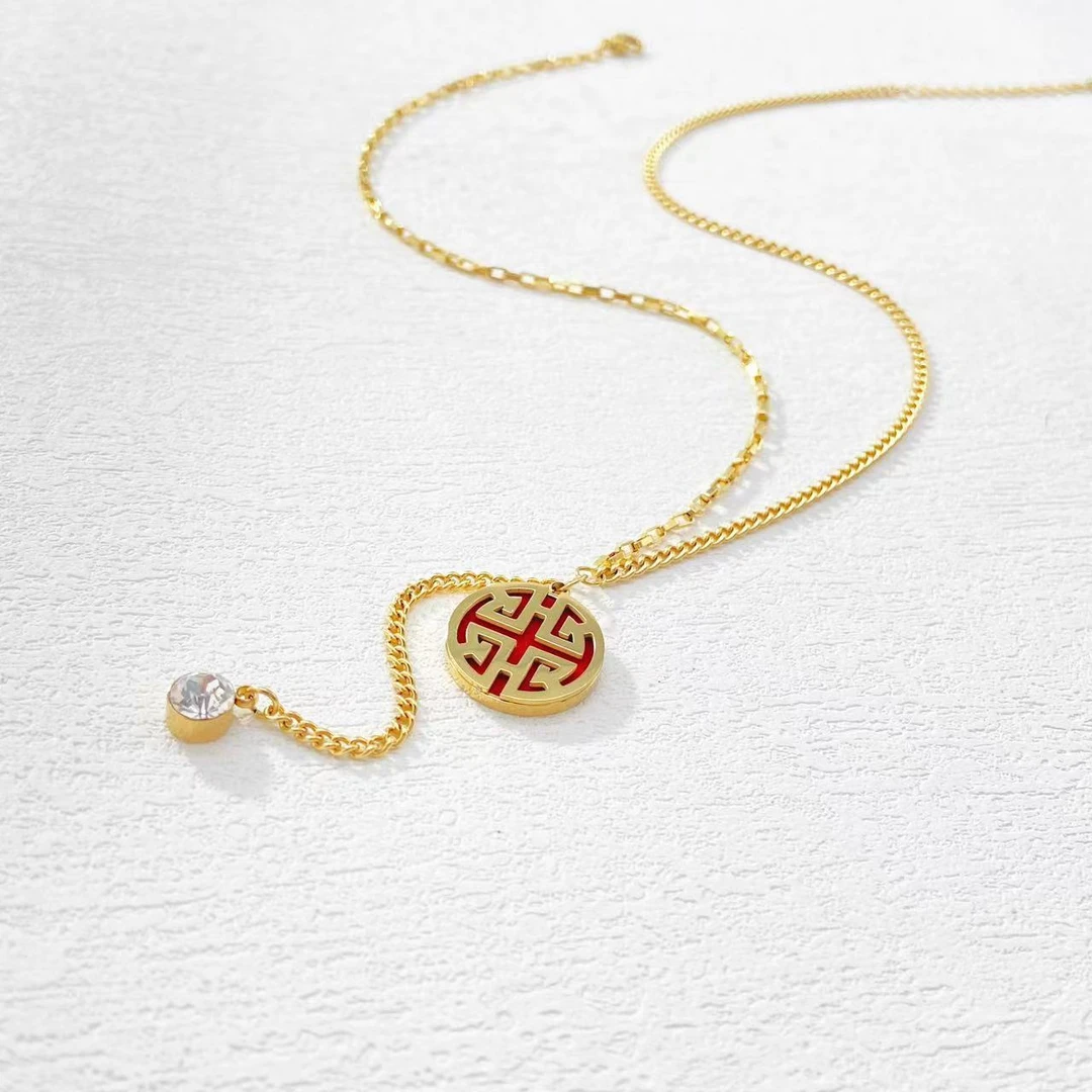 钛钢项链 木木（RZ6643） 46厘米 项链