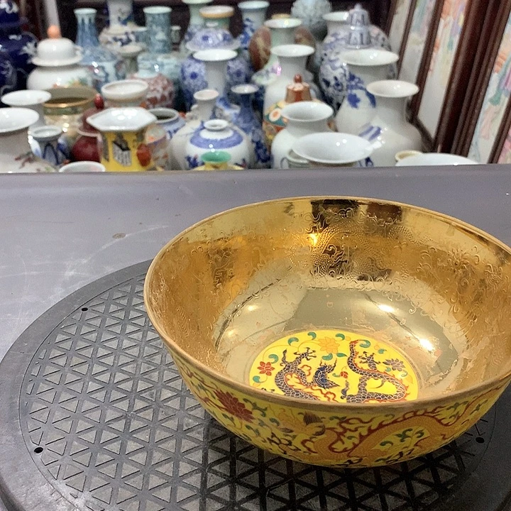 陶摆件博古架陶瓷摆件