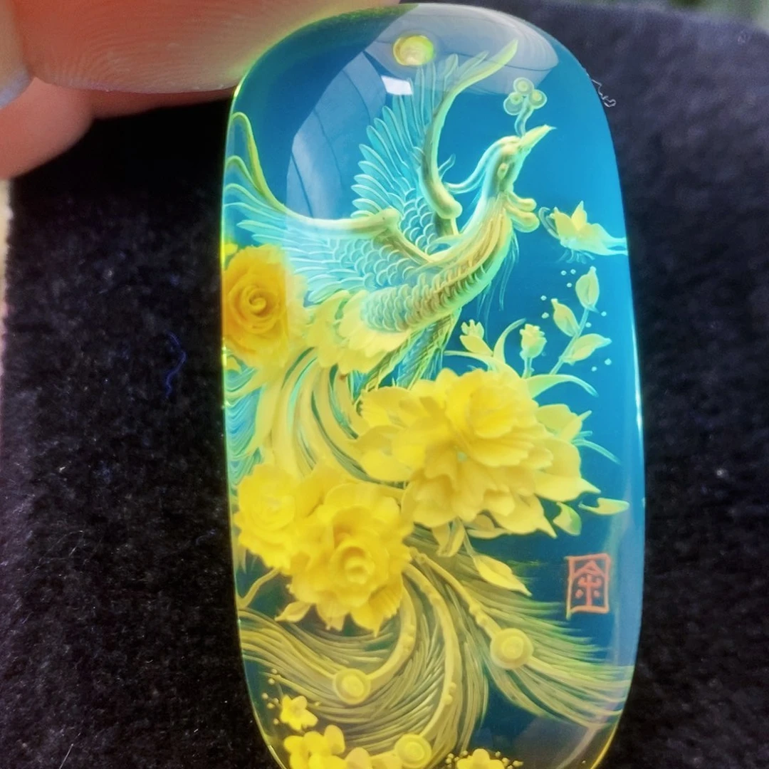 【闪购商品】金珀吊坠(不含链)未镶嵌