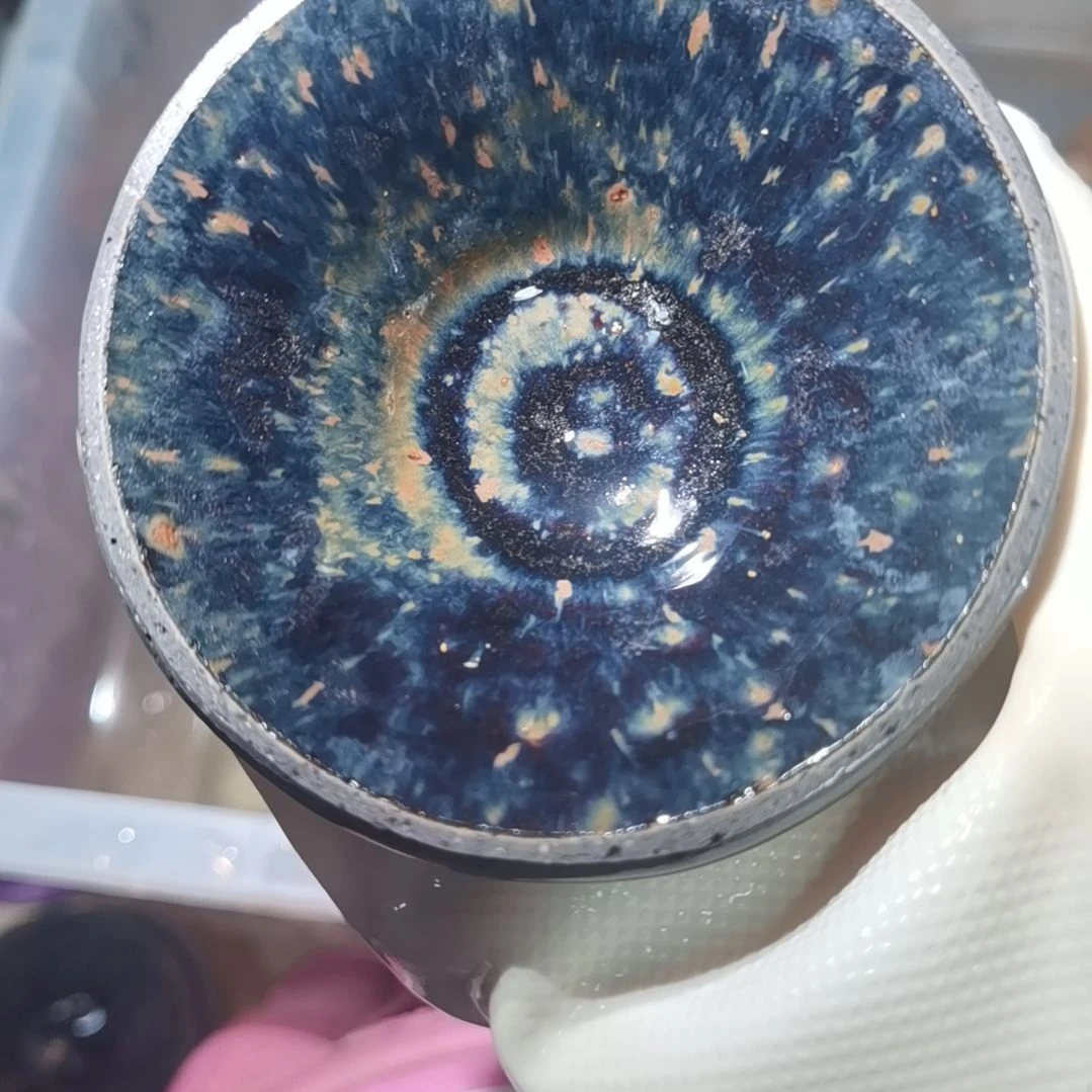 雪***幽茶盏建盏茶杯可以喝茶